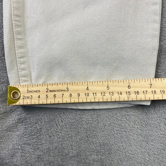 SOLD- Route 66 Jeans Mens 32x32 Ivory Denim Relaxed Straight Fit Pant Vintage - Picture 13 of 16